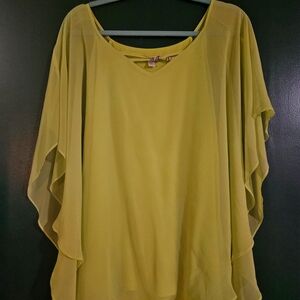 💝💝5/$25💝💝Cato Lime Green Women's Blouse